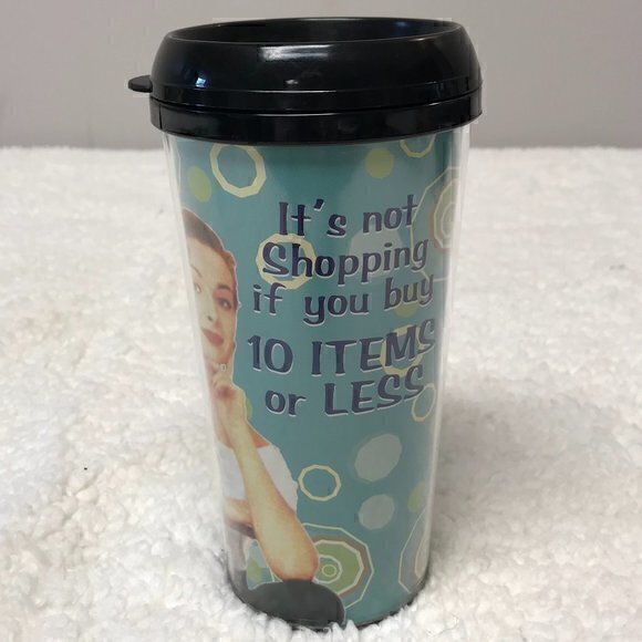 Vandor Shopping 16 Oz. Travel Mug - Picture 1 of 5